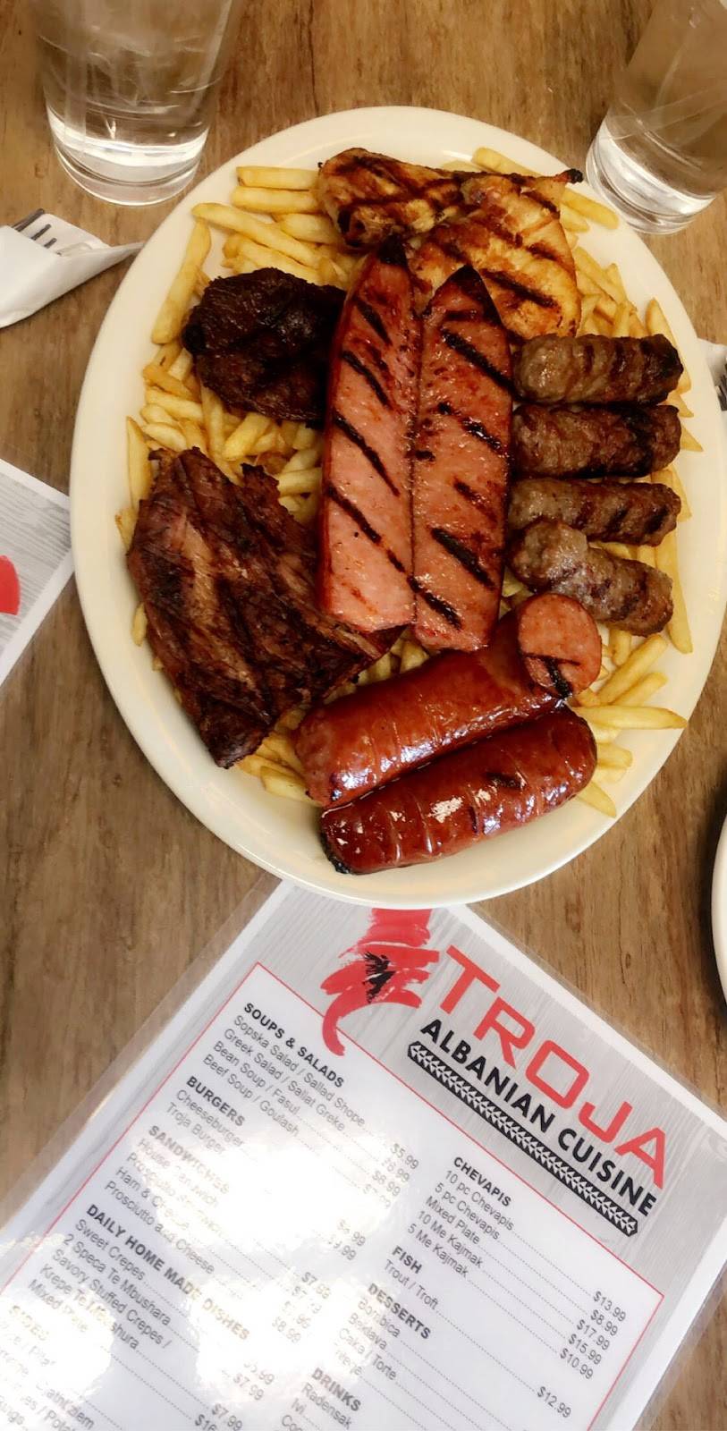 TROJA ALBANIAN CUISINE | restaurant | 43759 Van Dyke Ave, Sterling Heights, MI 48314, USA | 5864883080 OR +1 586-488-3080