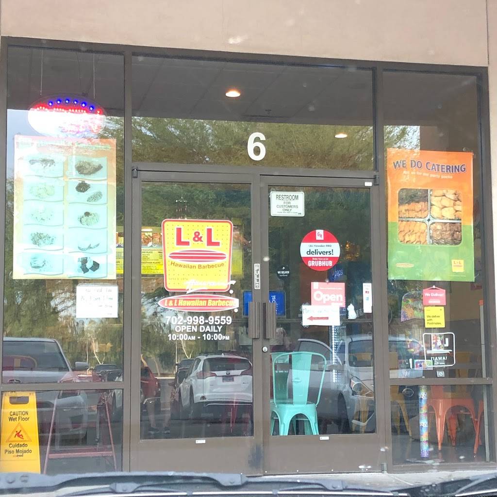 L&L Hawaiian Barbecue | restaurant | 4770 W Ann Rd #6, North Las Vegas, NV 89031, USA | 7029989559 OR +1 702-998-9559
