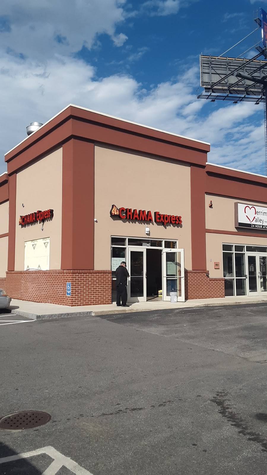Chama Express | restaurant | 500 Merrimack St, Lawrence, MA 01843, USA | 9782582238 OR +1 978-258-2238