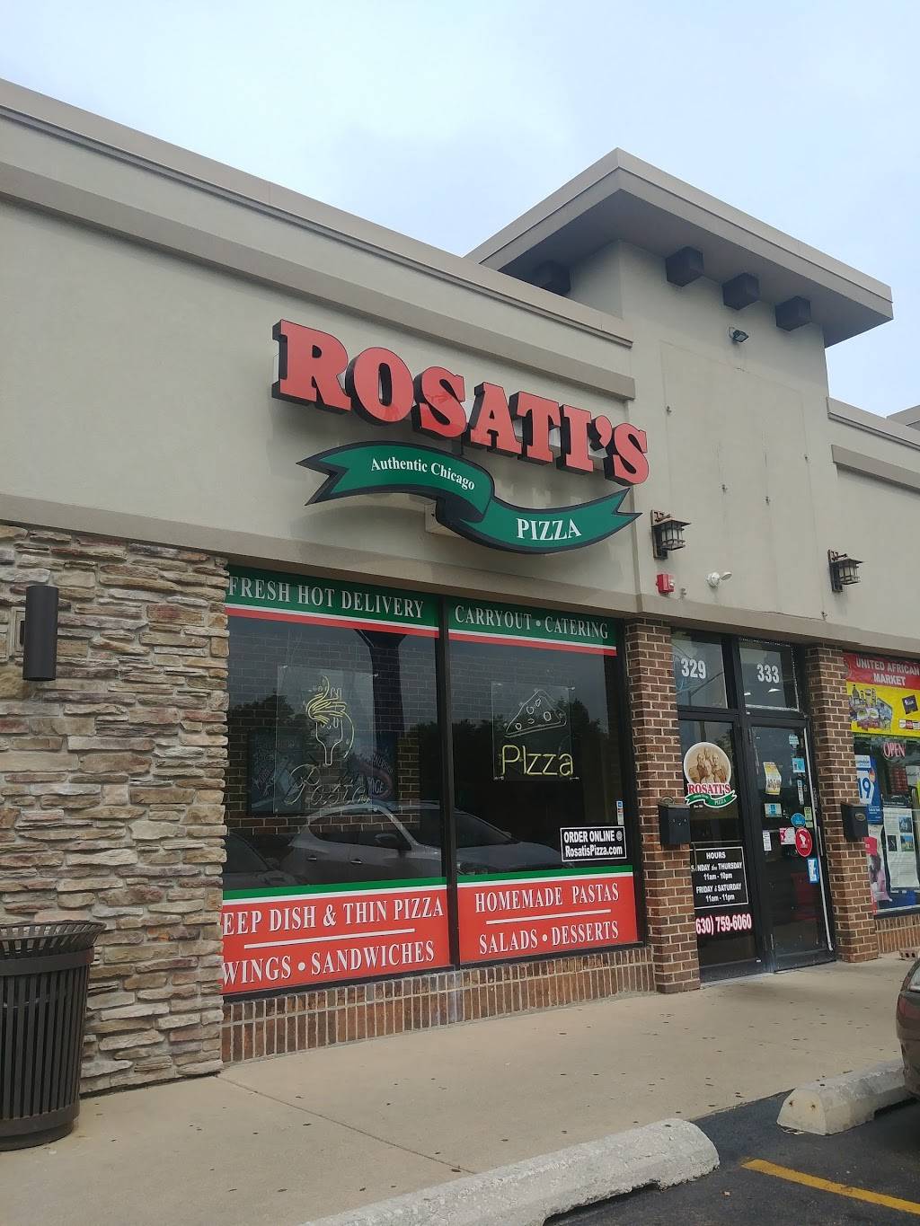 Rosatis Pizza | meal delivery | 329 Schmidt Rd, Bolingbrook, IL 60440, USA | 6307596060 OR +1 630-759-6060