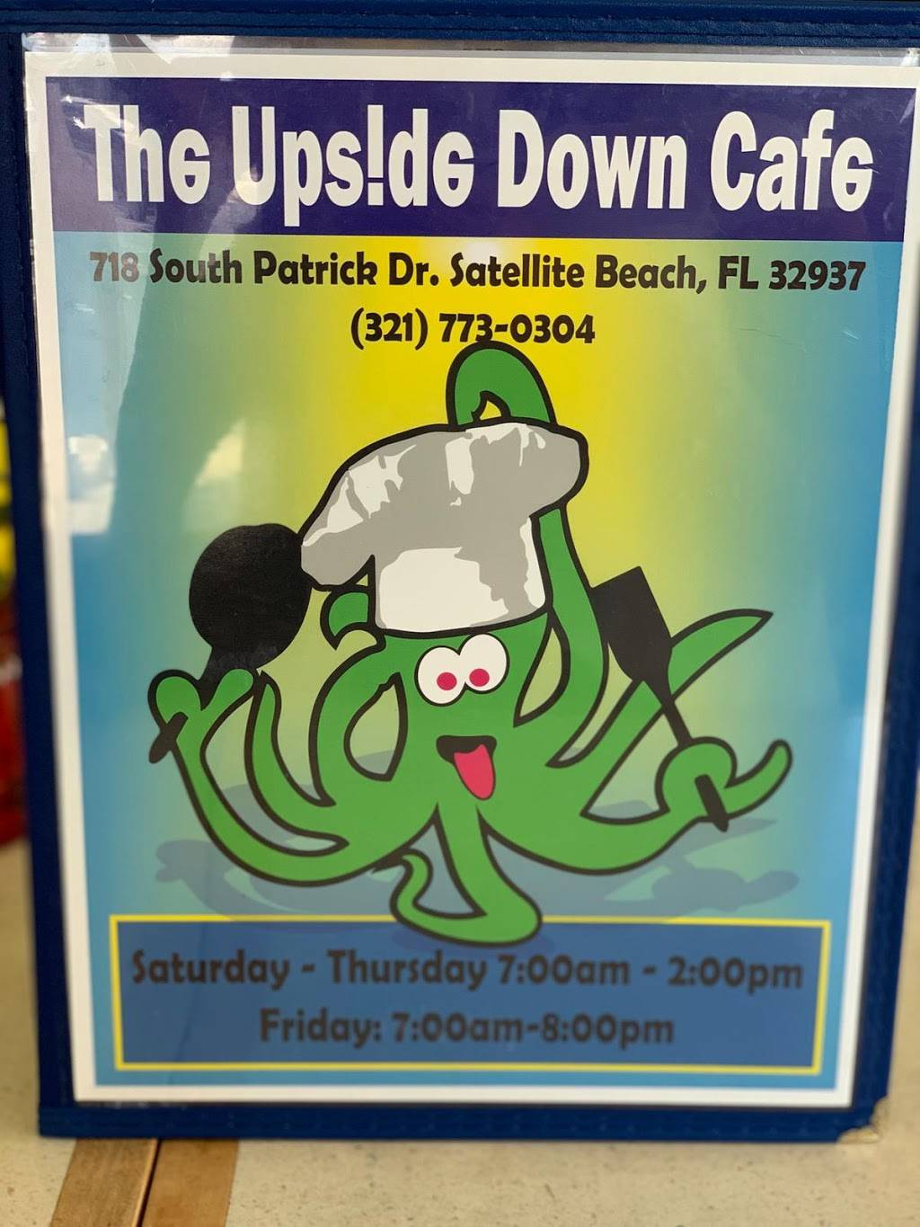 Upside Down cafe | restaurant | 718 S Patrick Dr, Satellite Beach, FL 32937, USA | 3217730304 OR +1 321-773-0304
