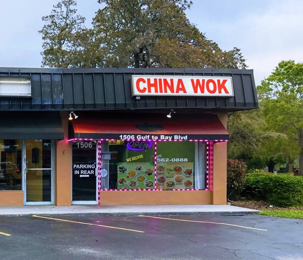 China Wok | restaurant | 1506 Gulf to Bay Blvd, Clearwater, FL 33755, USA | 7275620888 OR +1 727-562-0888