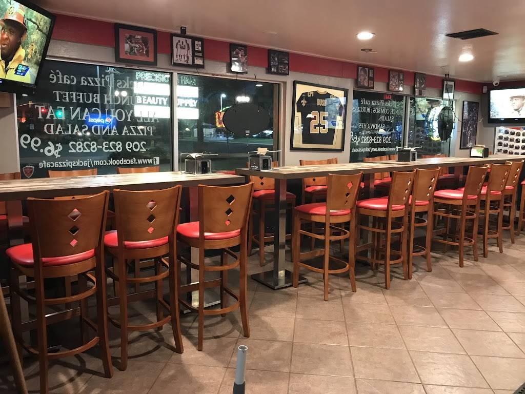 Jacks Pizza Cafe | restaurant | 1223 W Yosemite Ave, Manteca, CA 95337, USA | 2098238282 OR +1 209-823-8282