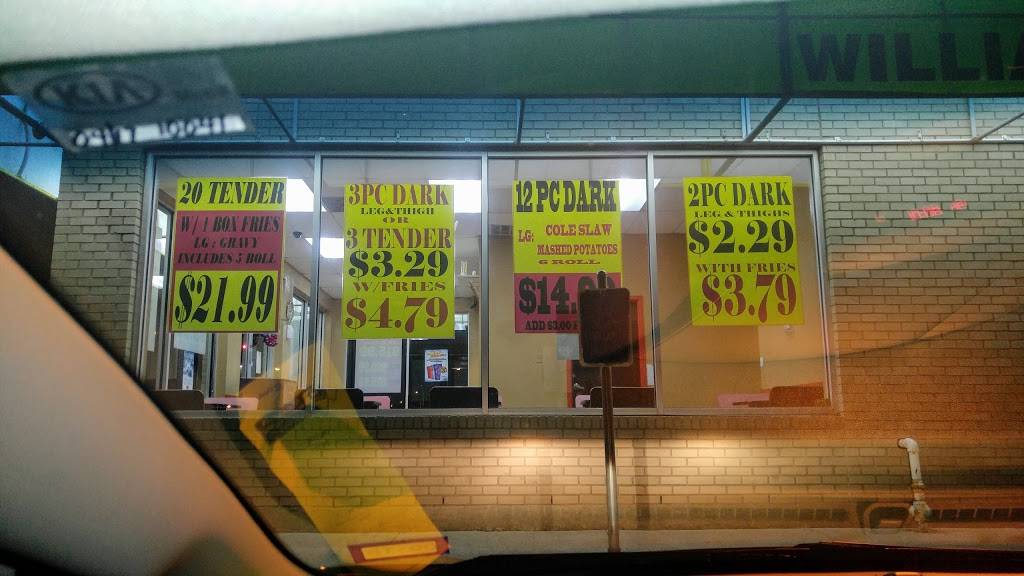 Williams Fried Chicken | restaurant | 4313 E Berry St, Fort Worth, TX 76105, USA | 8175345600 OR +1 817-534-5600