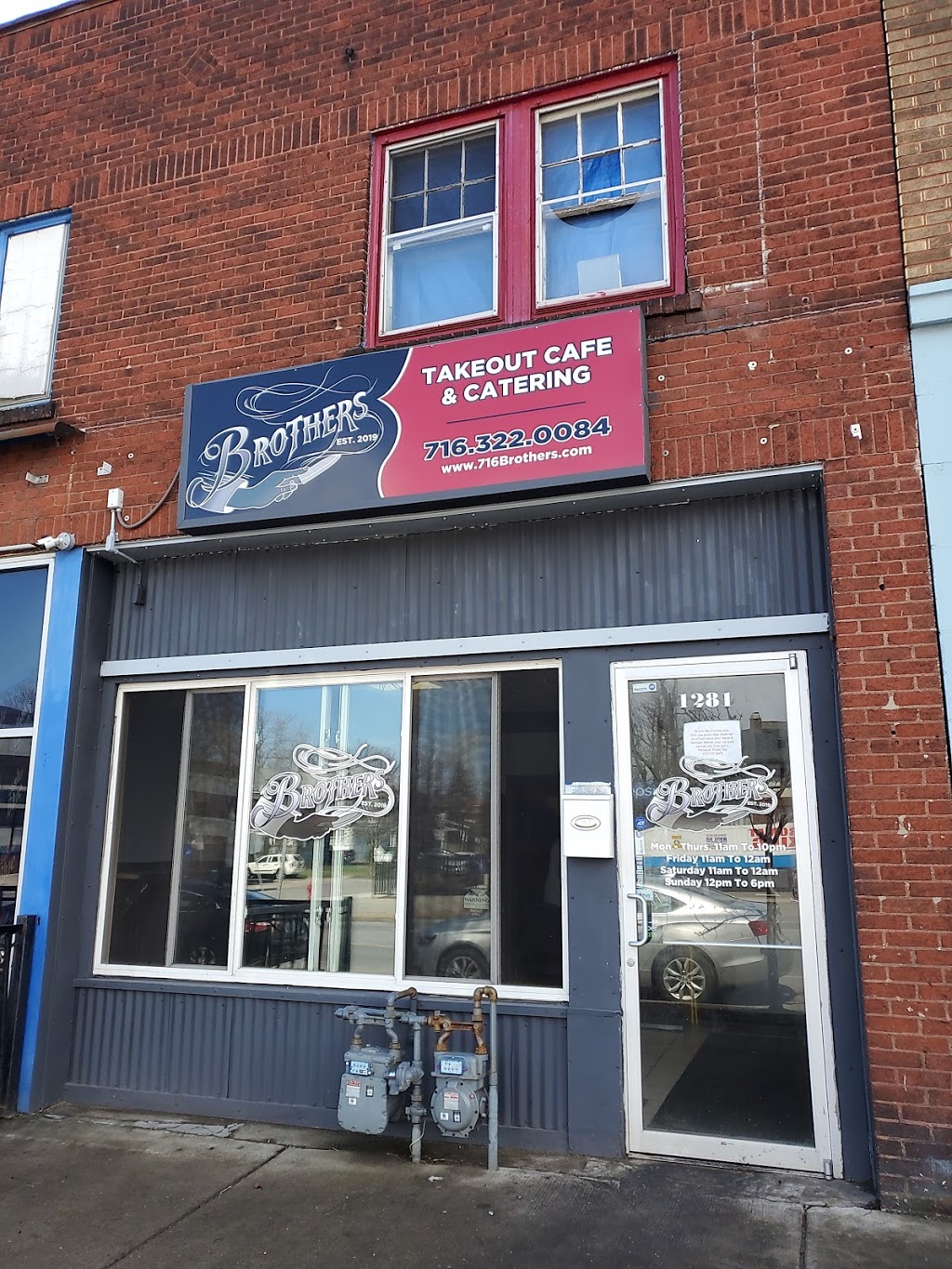 Brothers Takeout Cafe & Catering | restaurant | 1281 Hertel Ave, Buffalo, NY 14216, USA | 7163220084 OR +1 716-322-0084