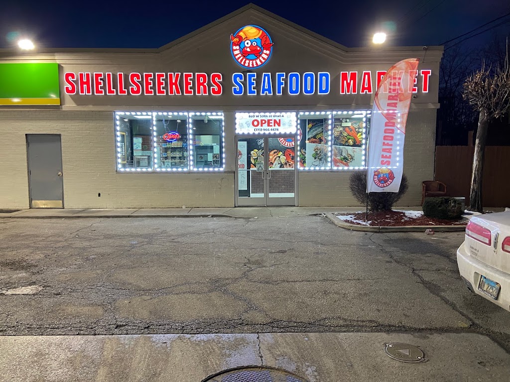 Shell Seekers Seafood Market | restaurant | 810 W 59th St, Chicago, IL 60621, USA | 7739664678 OR +1 773-966-4678
