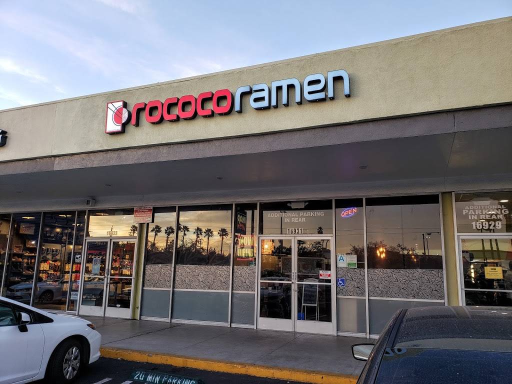 Rococo Ramen | restaurant | 16931 Devonshire St, Granada Hills, CA 91344, USA | 8182174516 OR +1 818-217-4516