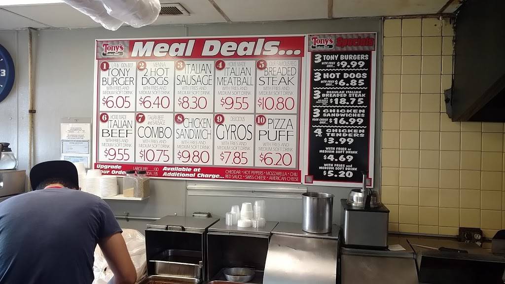 Tonys Italian Beef | restaurant | 7007 S Pulaski Rd, Chicago, IL 60629, USA | 7732846787 OR +1 773-284-6787