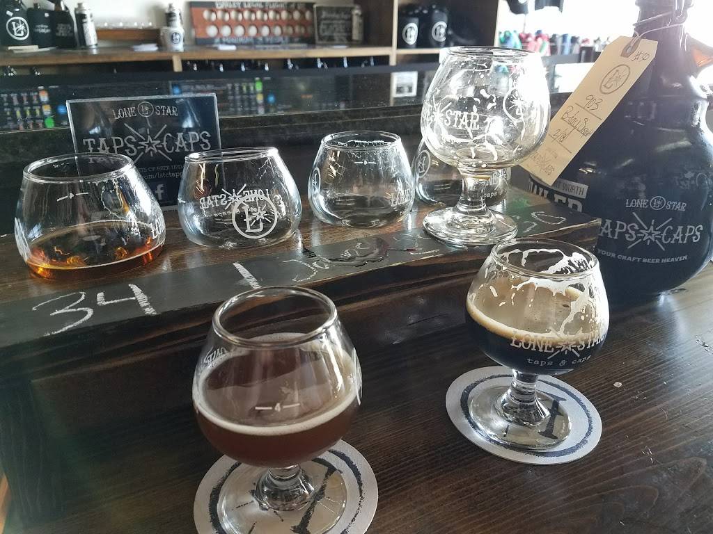 Lone Star Taps & Caps | restaurant | 4740 TX-121 #500, Lewisville, TX 75056, USA | 2146188305 OR +1 214-618-8305