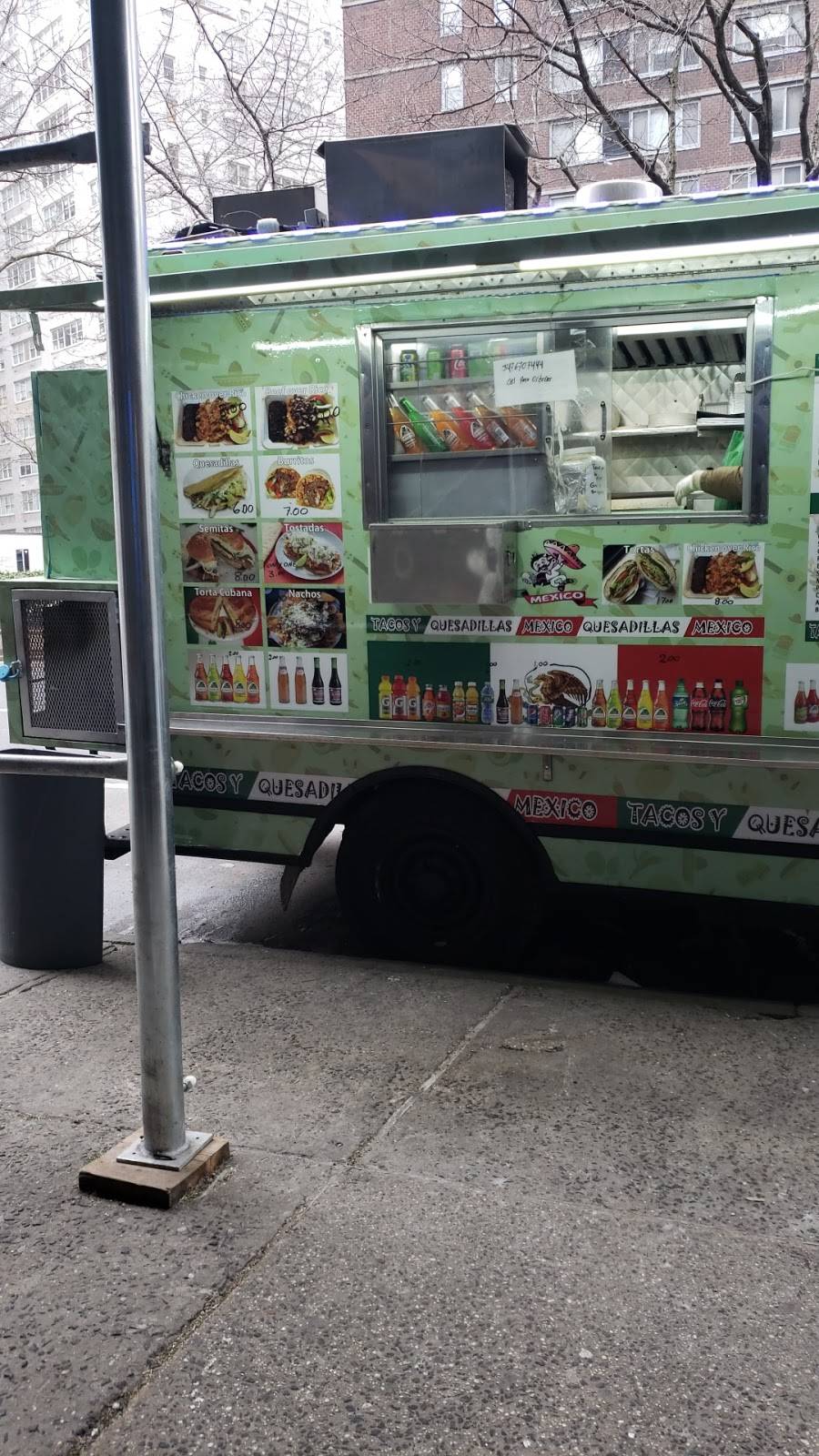 Tacos Y Quesadillas Mexico (Food Truck) | restaurant | 2030 Broadway, New York, NY 10023, USA | 3478467413 OR +1 347-846-7413