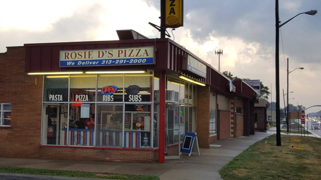 Rosie Ds Pizza | restaurant | 5301 S Telegraph Rd, Dearborn Heights, MI 48125, USA | 3132912000 OR +1 313-291-2000