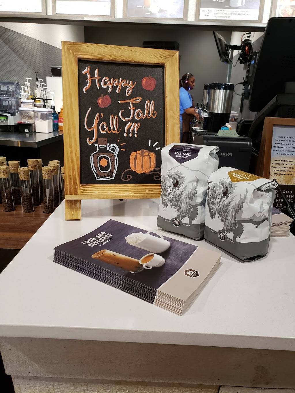 White Bison Coffee | cafe | 115 Graphics Dr, Madison, AL 35758, USA | 2568504090 OR +1 256-850-4090