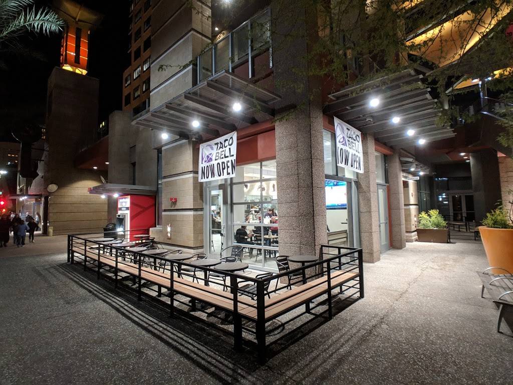 Taco Bell | meal takeaway | 201 W Washington St Suite 105, Phoenix, AZ 85004, USA | 6022964054 OR +1 602-296-4054