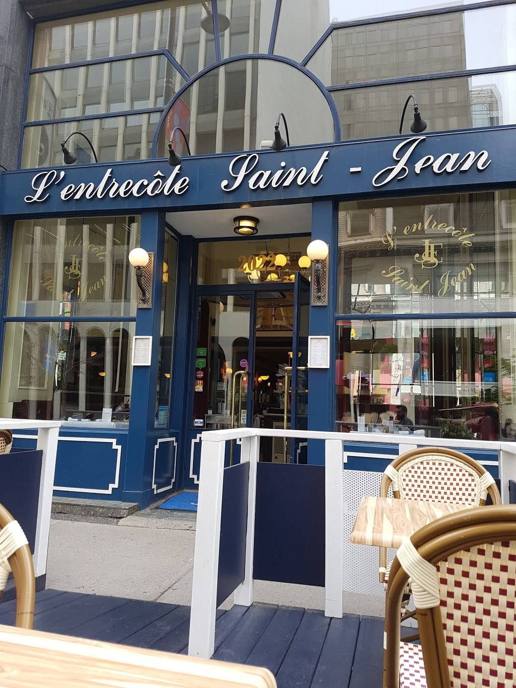 LEntrecôte Saint-Jean | restaurant | 2022 Rue Peel, Montréal, QC H3A 2W5, Canada | 5142816492 OR +1 514-281-6492