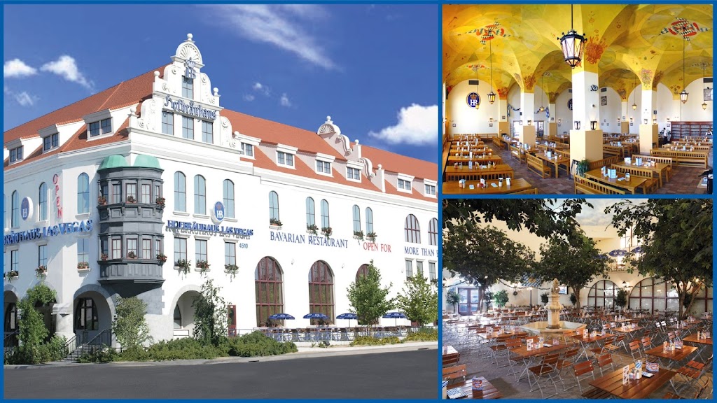 Hofbrauhaus Las Vegas | restaurant | 4510 Paradise Rd, Las Vegas, NV 89169, USA | 7028532337 OR +1 702-853-2337