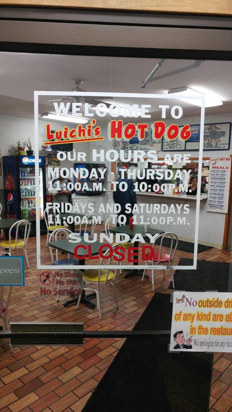 Luichis Hot Dogs | restaurant | 603 Montague St, Rockford, IL 61102, USA | 8159975271 OR +1 815-997-5271