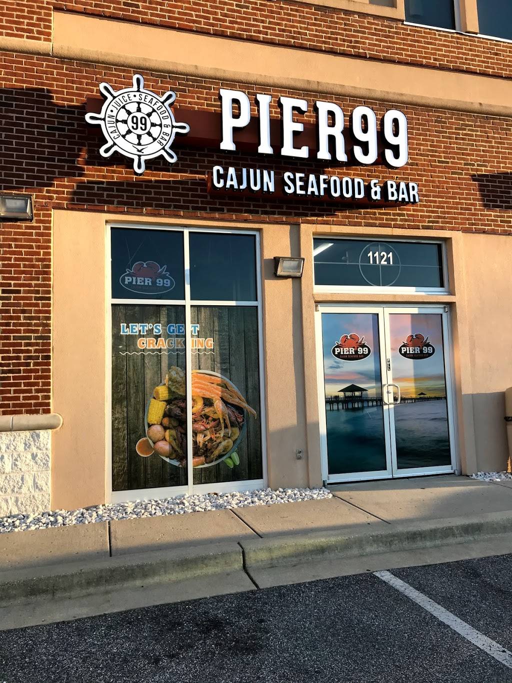 PIER99 Cajun Seafood & Bar | restaurant | 1121 MD-3, Gambrills, MD 21054, USA | 4104121855 OR +1 410-412-1855