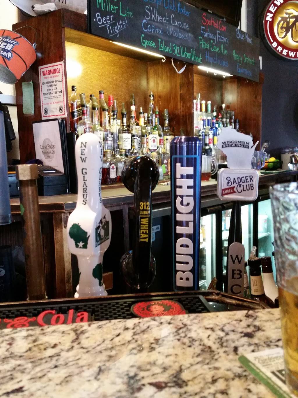 Corner Pocket | restaurant | 301 De Witt St #2199, Portage, WI 53901, USA | 6087423270 OR +1 608-742-3270