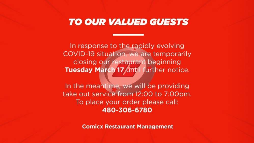 Comicx Restaurant Bar & Store | restaurant | 21001 N Tatum Blvd #95, Phoenix, AZ 85050, USA | 4803066780 OR +1 480-306-6780