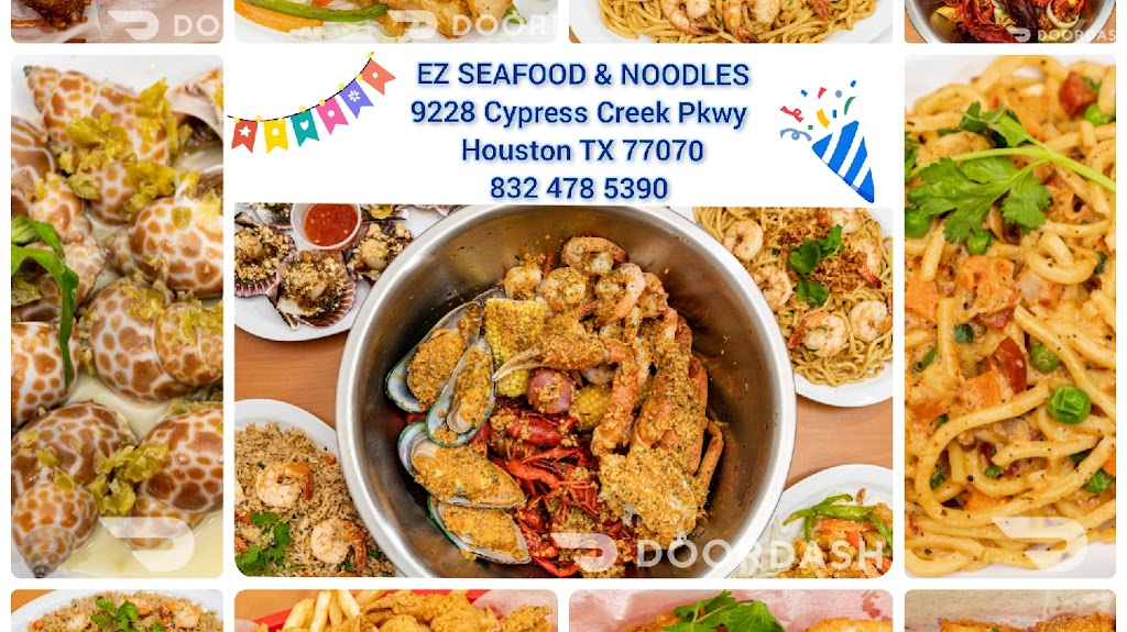 EZ Crawfish | restaurant | 9228 Cypress Creek Pkwy, Houston, TX 77070, USA | 8324785390 OR +1 832-478-5390