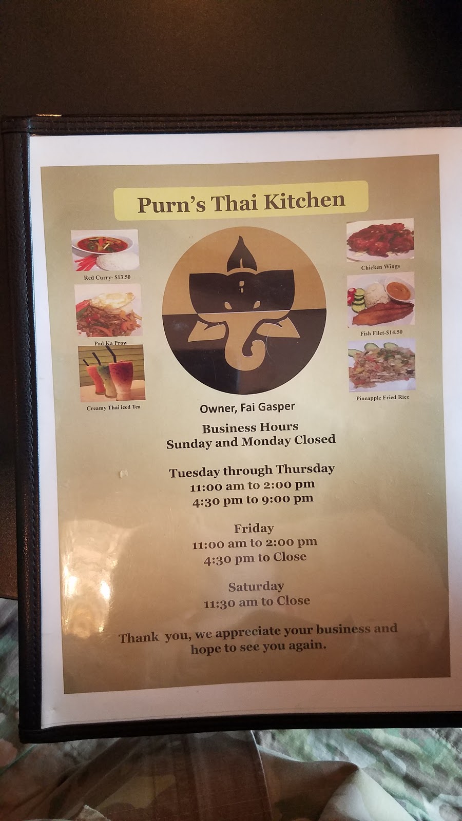 Purns Thai Kitchen | restaurant | 304 U.S. Rte 66, Waynesville, MO 65583, USA | 5737749996 OR +1 573-774-9996
