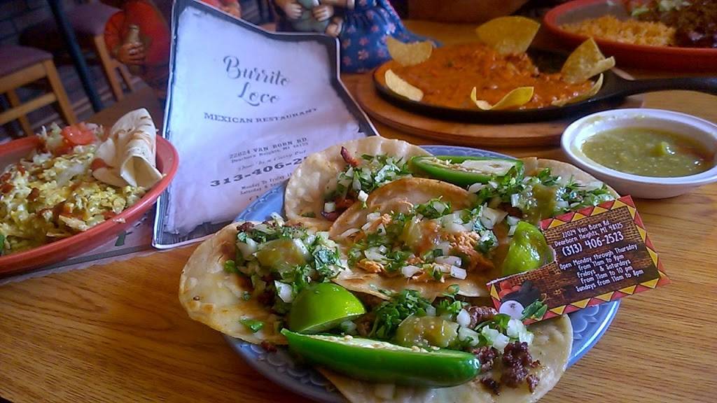 Burrito Loco | restaurant | 22024 Van Born Rd, Dearborn Heights, MI 48125, USA | 3134062523 OR +1 313-406-2523