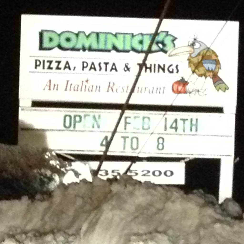 Dominicks Pizza Pasta & Things | restaurant | 346 Suncook Valley Rd, Chichester, NH 03258, USA | 6034355200 OR +1 603-435-5200