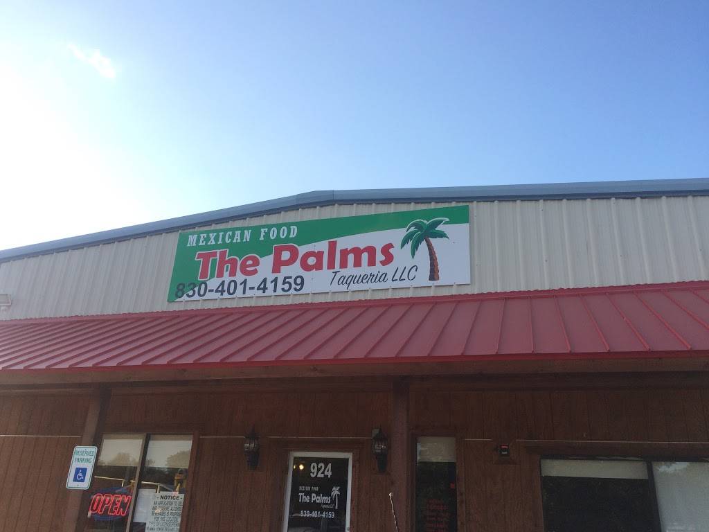 The Palms Taqueria LLC | restaurant | 924 E Kingsbury St, Seguin, TX 78155, USA | 8304014159 OR +1 830-401-4159