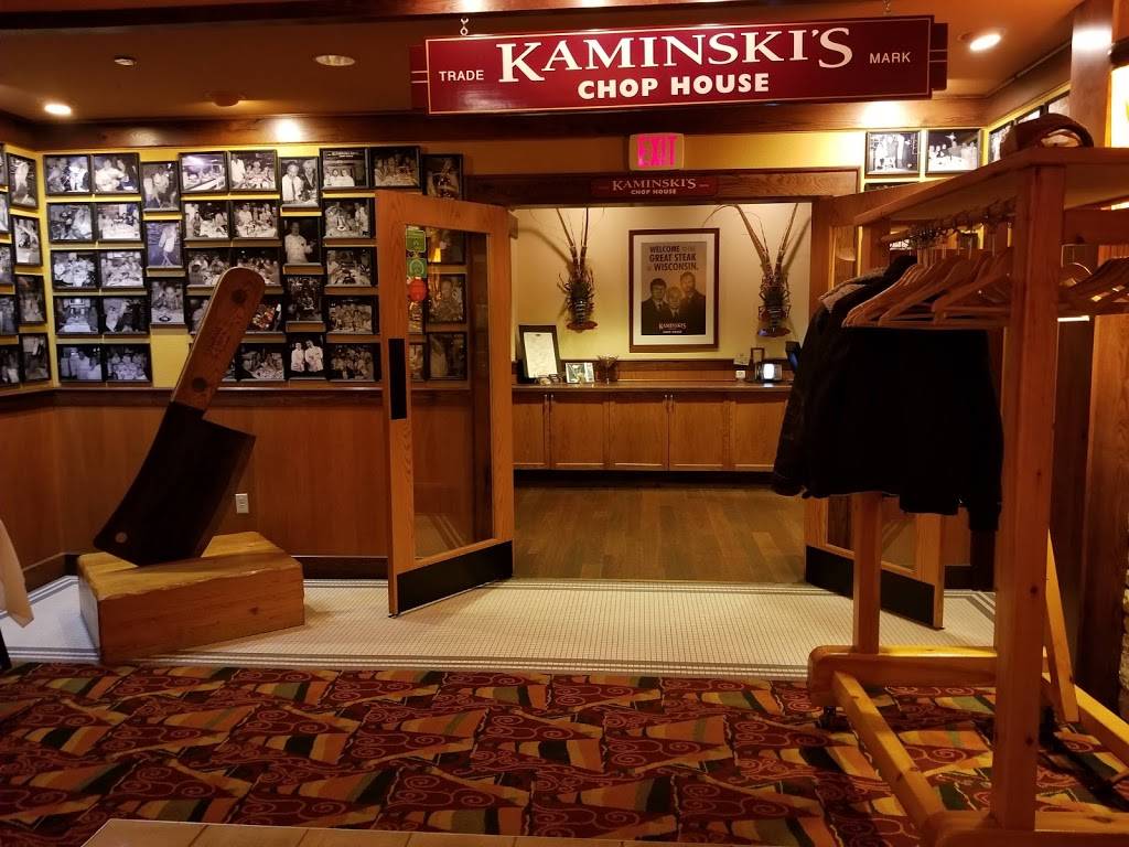 Kaminskis Chop House | restaurant | 1000 Chula Vista Pkwy, Wisconsin Dells, WI 53965, USA | 6082542001 OR +1 608-254-2001