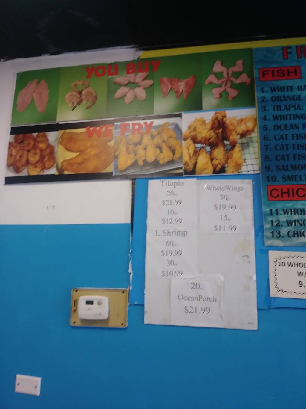 Blue Fish & Chicken | restaurant | 11611 Linwood St, Detroit, MI 48206, USA | 3138658215 OR +1 313-865-8215