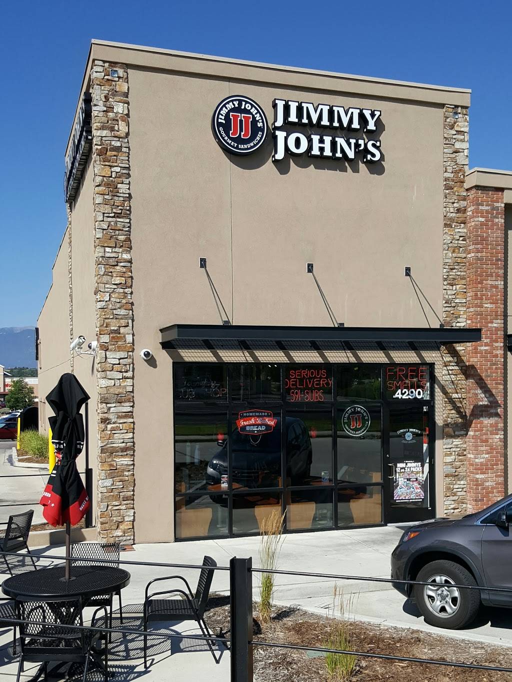 Jimmy Johns | meal delivery | 4290 N Academy Blvd, Colorado Springs, CO 80918, USA | 7195917827 OR +1 719-591-7827