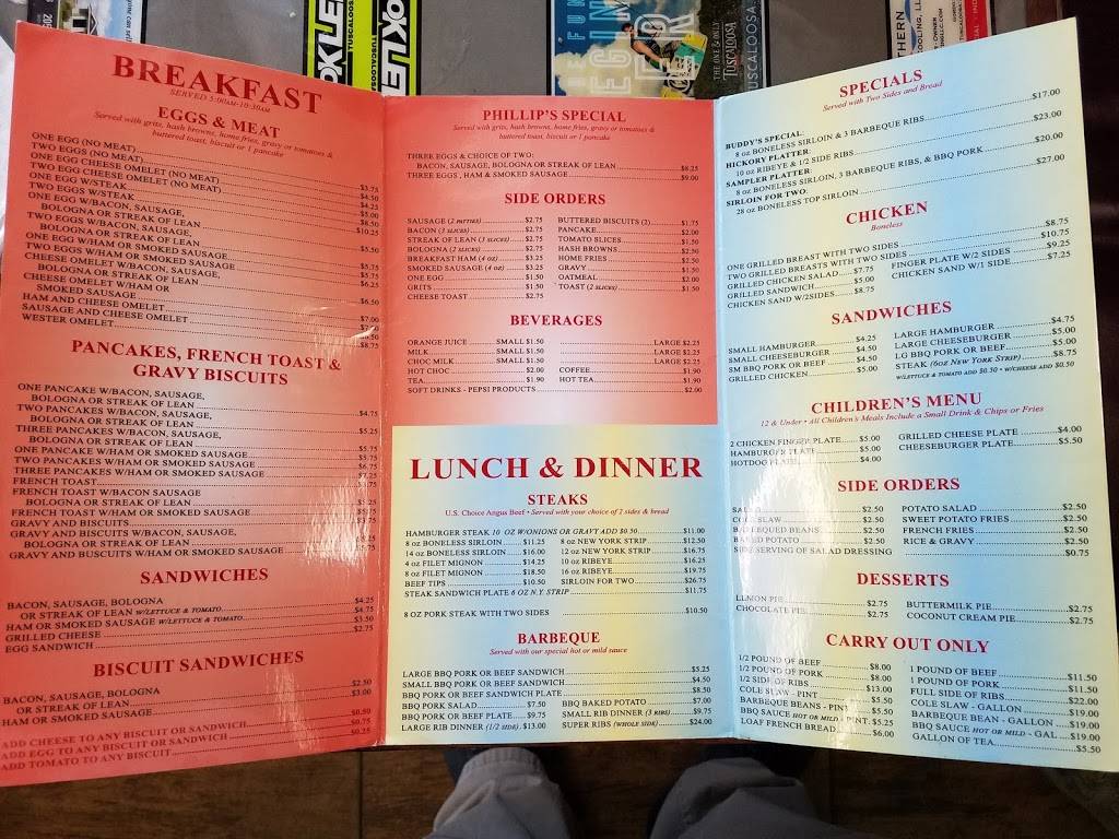 Buddys Rib & Steak | restaurant | 2701 Lurleen B Wallace Blvd, Northport, AL 35476, USA | 2053394885 OR +1 205-339-4885