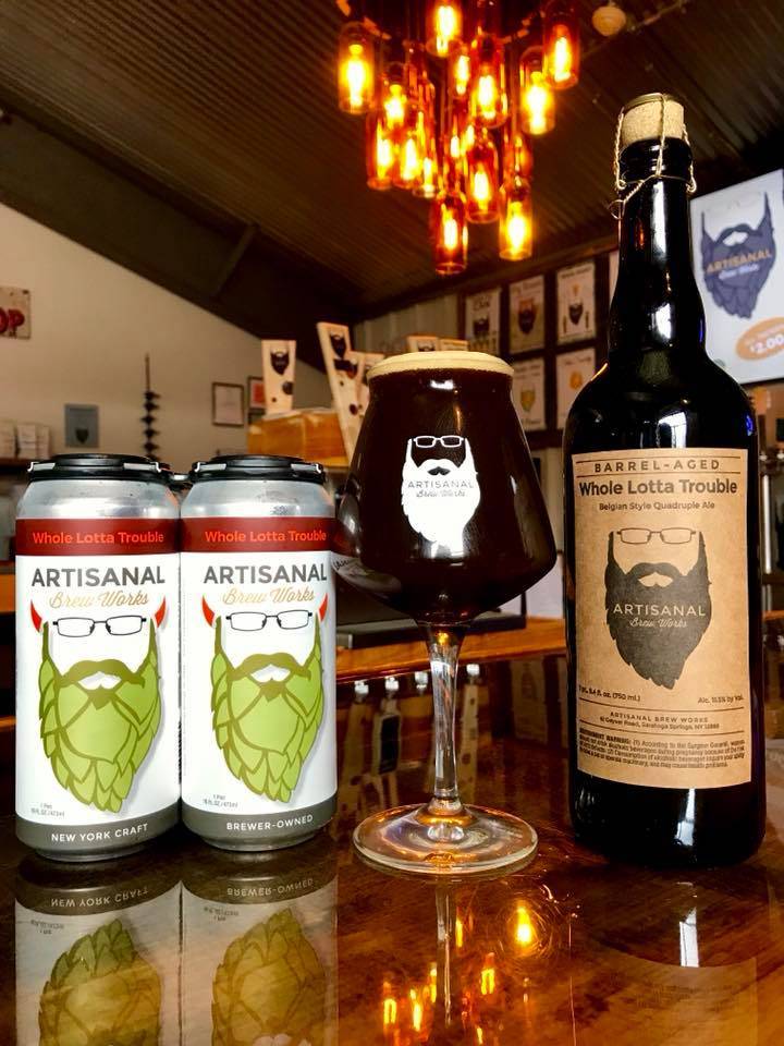 Artisanal Brew Works | restaurant | 41 Geyser Rd, Saratoga Springs, NY 12866, USA | 5183064344 OR +1 518-306-4344