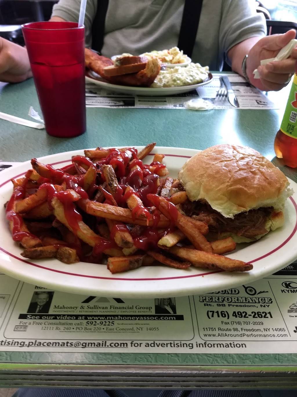 Sahrs Restaurant | restaurant | 9955 NY-16, Machias, NY 14101, USA | 7163539991 OR +1 716-353-9991