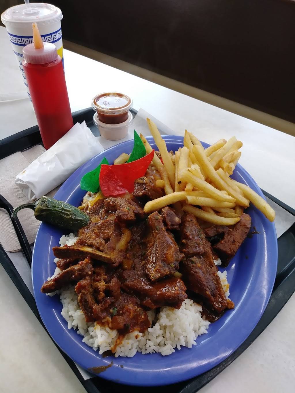 Toms Jr Express | restaurant | 724 W Florence Ave, Los Angeles, CA 90044, USA | 3237526143 OR +1 323-752-6143