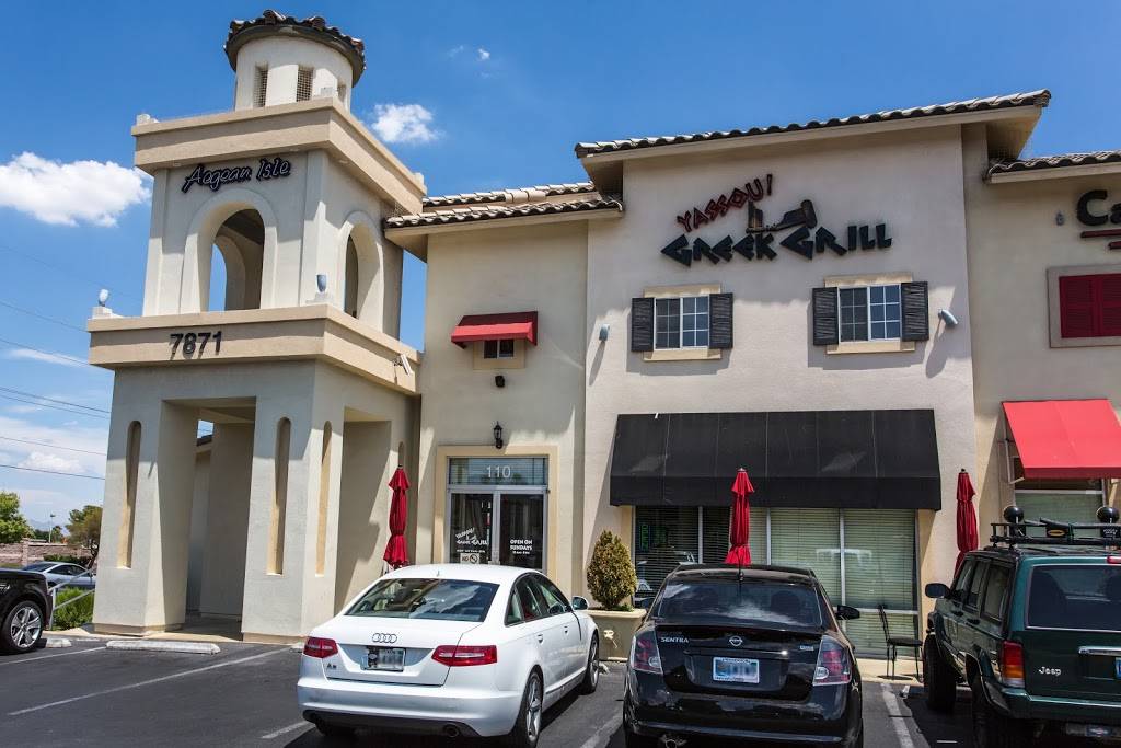 Yassou Greek Grill Cafe | restaurant | 7871 W Charleston Blvd, Las Vegas, NV 89117, USA | 7027988989 OR +1 702-798-8989