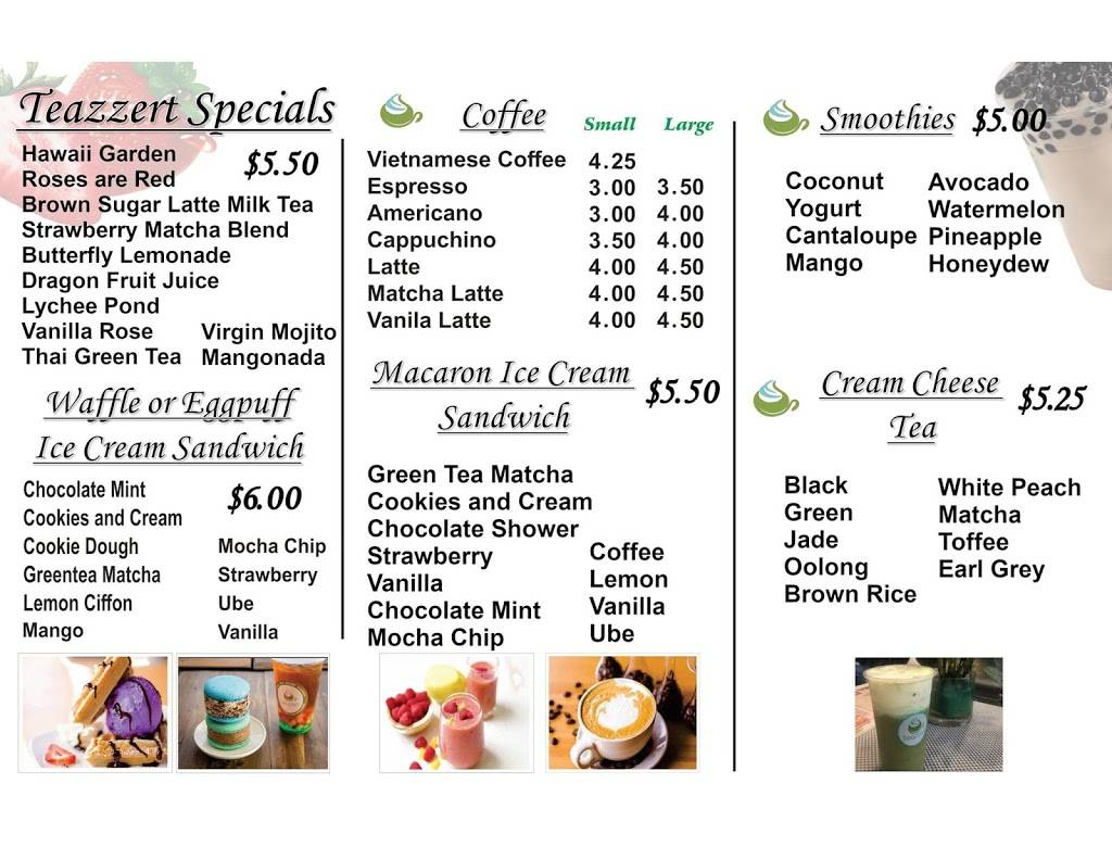 Teazzert Pho You | restaurant | 880 Geneva Ave, San Francisco, CA 94112, USA | 4155089306 OR +1 415-508-9306