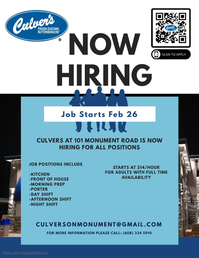 Culvers | restaurant | 101 Monument Rd, Jacksonville, FL 32225, USA | 9045164117 OR +1 904-516-4117