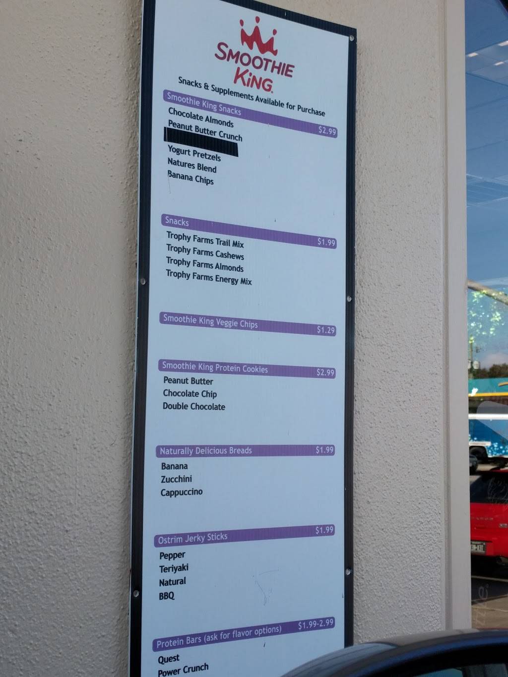 Smoothie King | restaurant | 913 Westheimer Rd, Houston, TX 77006, USA | 7135205090 OR +1 713-520-5090