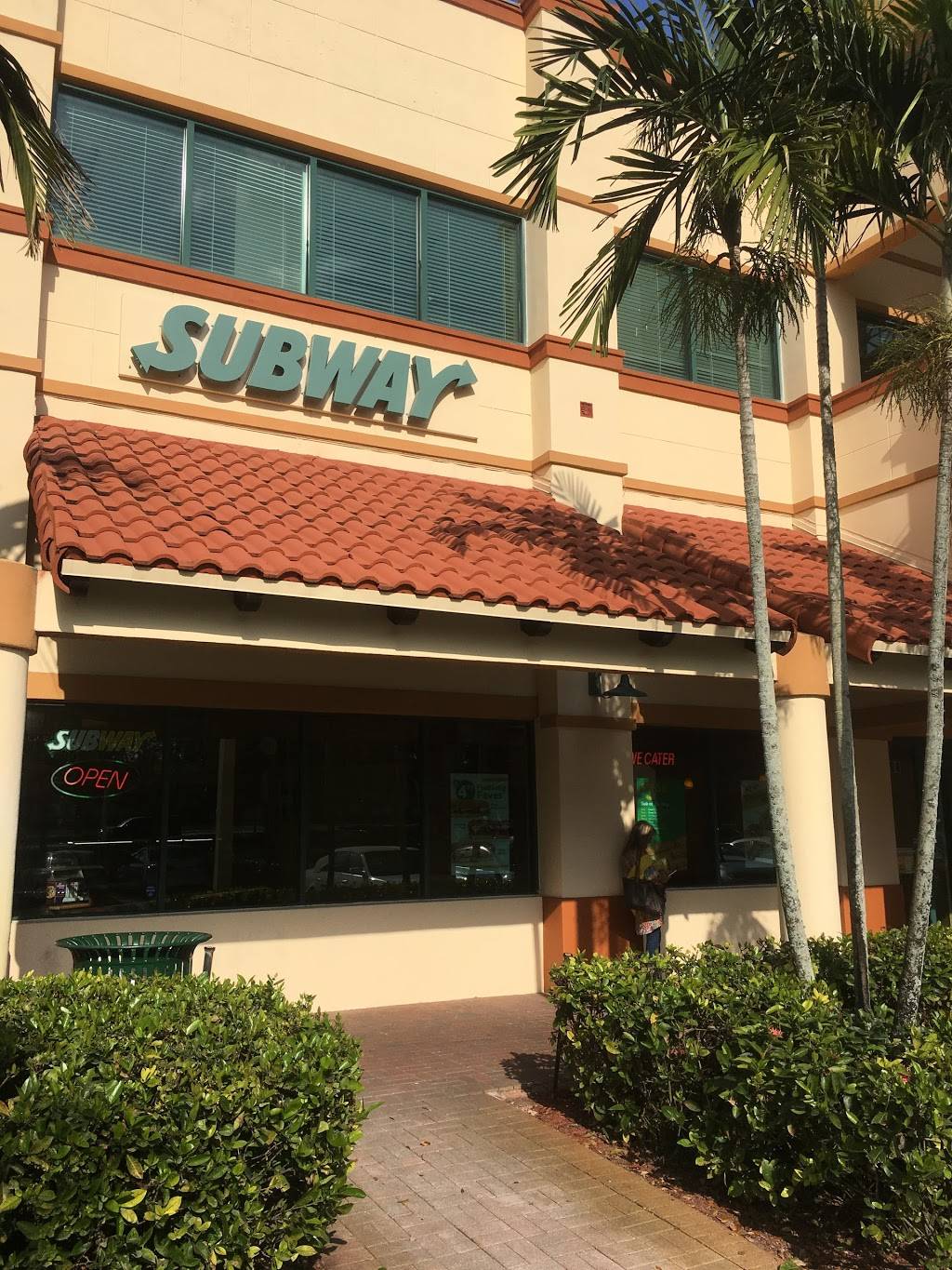 Subway | restaurant | 2804 Weston Rd, Weston, FL 33331, USA | 9543180226 OR +1 954-318-0226