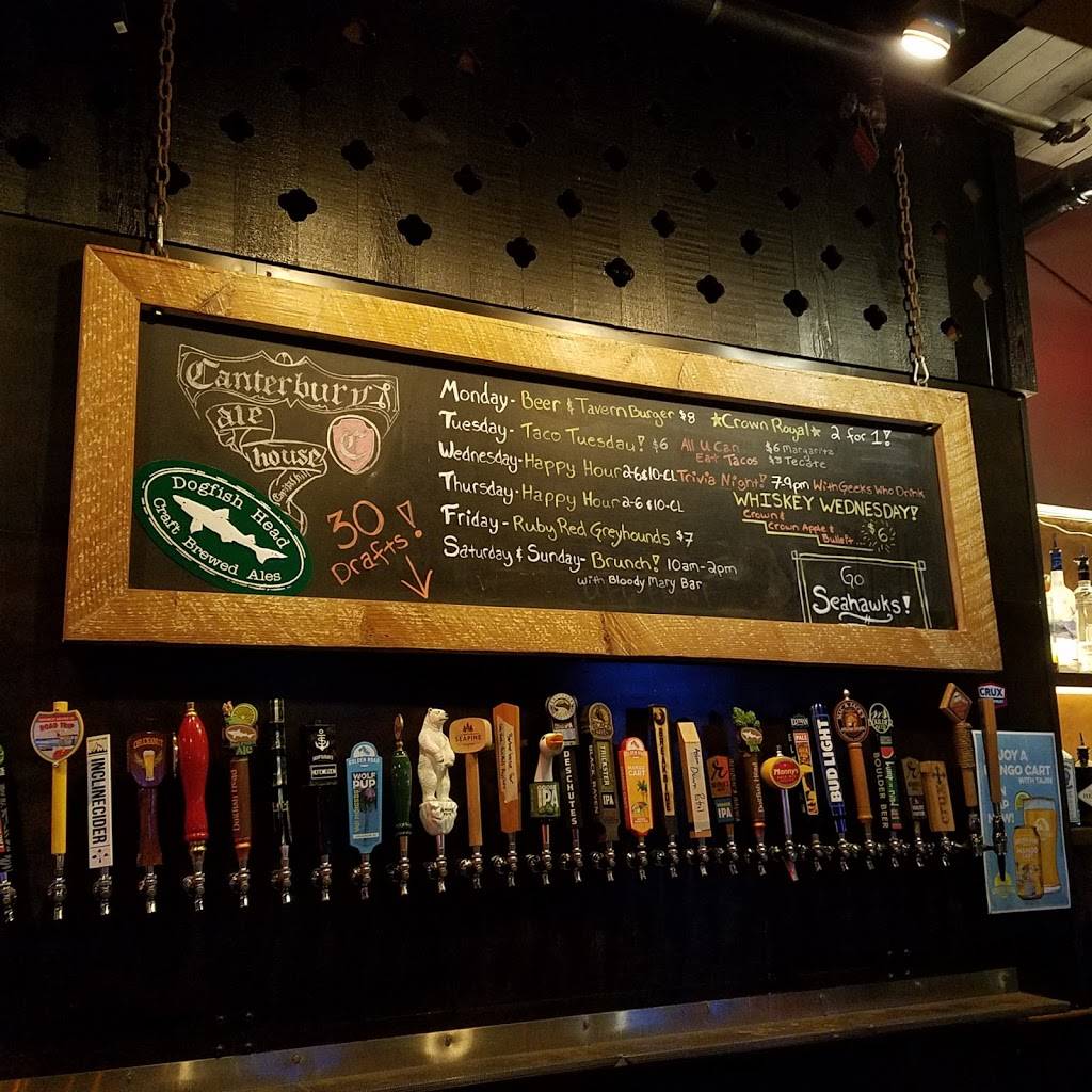Canterbury Ale House | restaurant | 534 15th Ave E, Seattle, WA 98112, USA | 2063253110 OR +1 206-325-3110