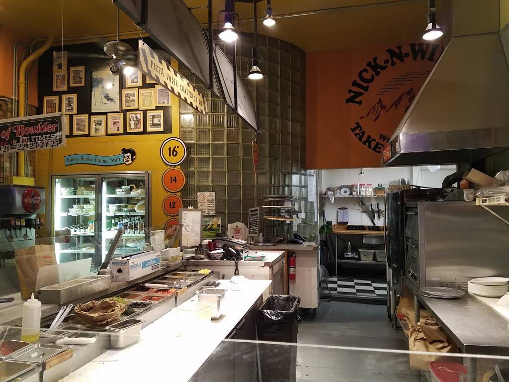 Nick-N-Willys Pizza | meal takeaway | 801 Pearl St, Boulder, CO 80302, USA | 3034449898 OR +1 303-444-9898