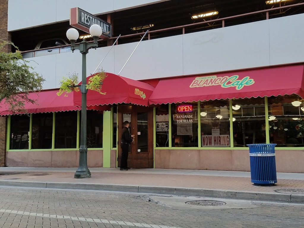 The Original Blanco Cafe | restaurant | 419 N St Marys St, San Antonio, TX 78205, USA | 2102713300 OR +1 210-271-3300