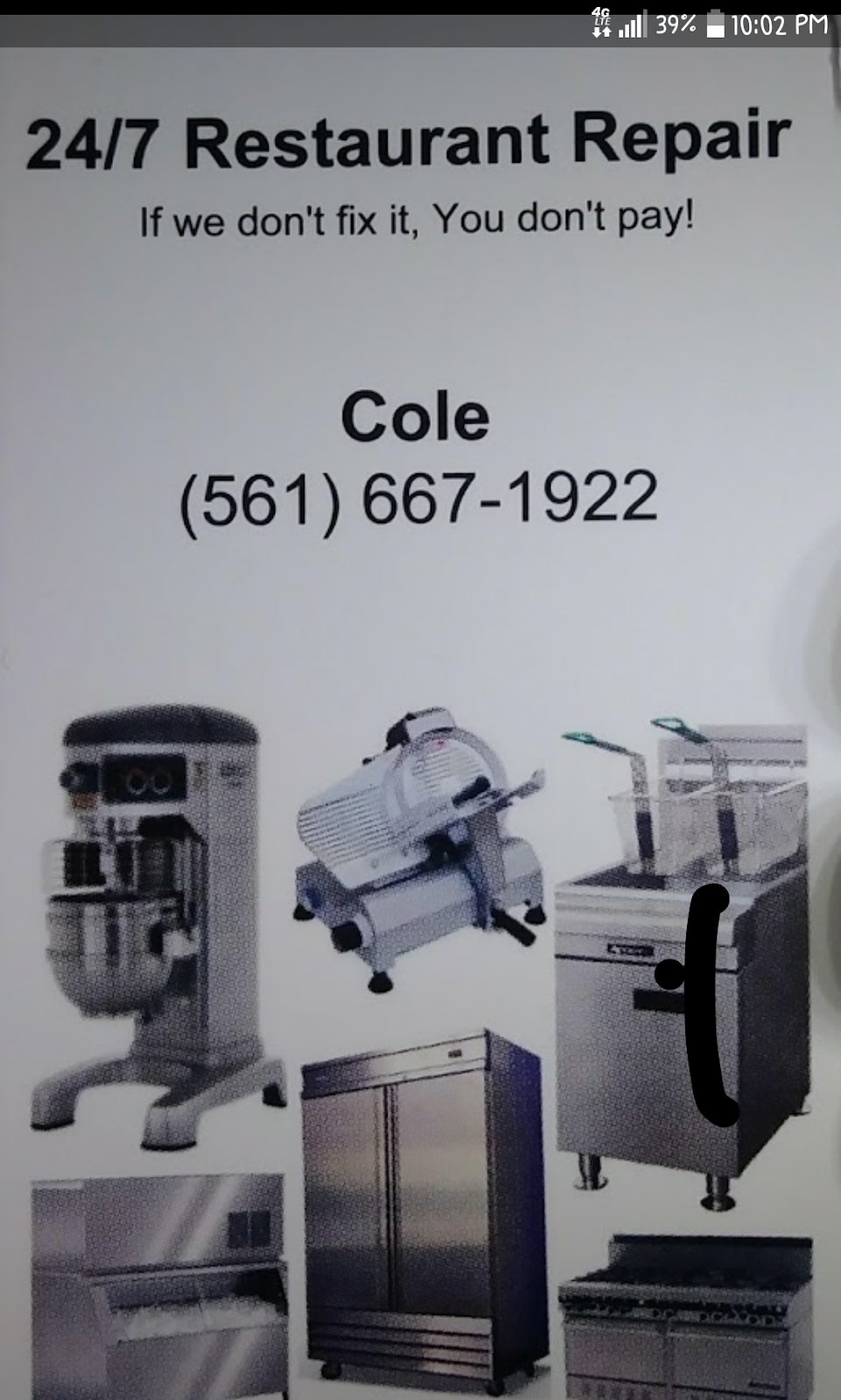 24/7 Restaurant Repair | restaurant | 2429 Greengate Cir, West Palm Beach, FL 33415, USA | 5616671922 OR +1 561-667-1922