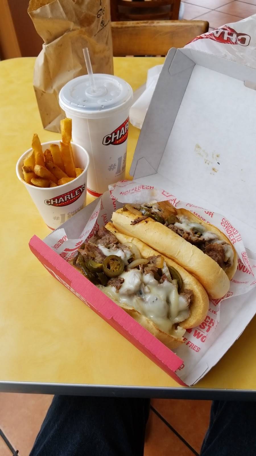 Charleys Philly Steaks | restaurant | 6660 Lone Tree Way #1, Brentwood, CA 94513, USA | 9252401552 OR +1 925-240-1552