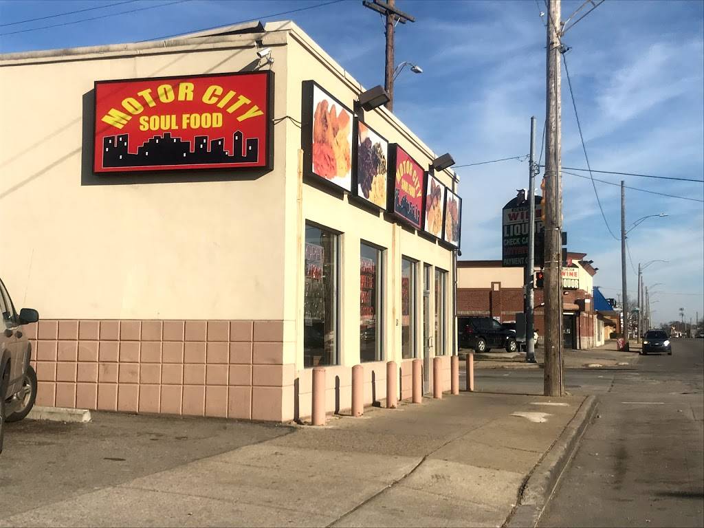 Motor City Soul Food | restaurant | 12700 W Seven Mile Rd, Detroit, MI 48235, USA | 3138637685 OR +1 313-863-7685