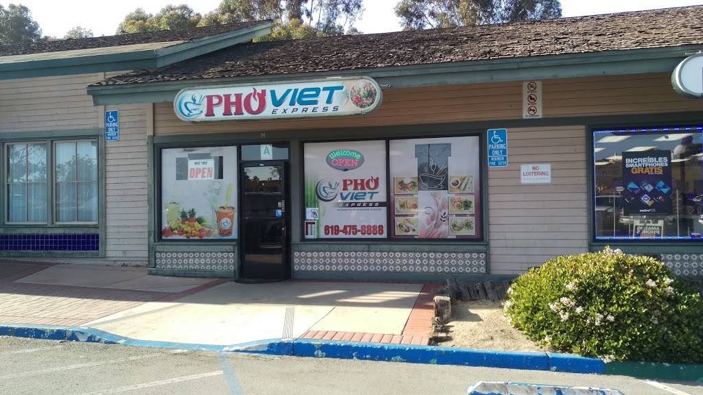 Pho Viet | restaurant | 2939 Alta View Dr, San Diego, CA 92139, USA | 6194758888 OR +1 619-475-8888