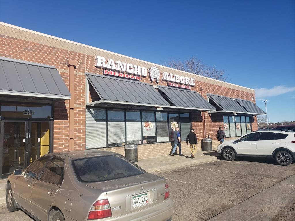 Rancho Alegre | restaurant | 420 S Chambers Rd, Aurora, CO 80017, USA | 7207482571 OR +1 720-748-2571