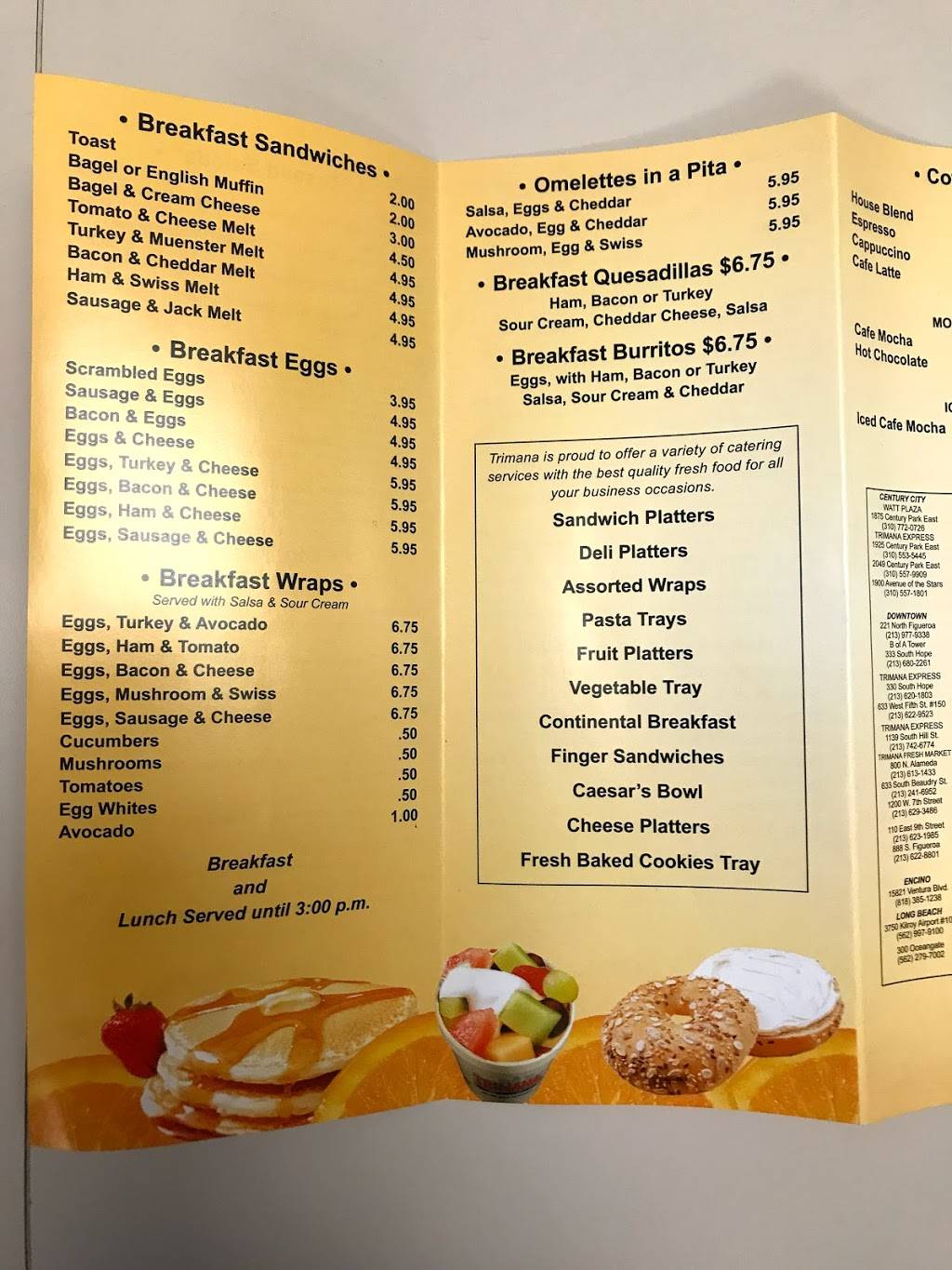 Trimana | restaurant | 2121 Rosecrans Ave # 1320, El Segundo, CA 90245, USA | 3103330820 OR +1 310-333-0820