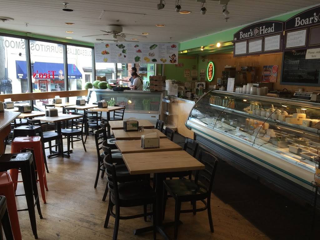 Ticos Eatery & Juice Bar | restaurant | 33 Witherspoon St, Princeton, NJ 08542, USA | 6092520300 OR +1 609-252-0300